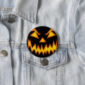Scenary Jack O Lantern Face Ronde Button 7,6 Cm (In situ)