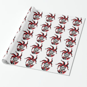 Scenary joker design cadeaupapier