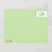 Scenary Kerstmis Feestdagenkaart (Achterkant)