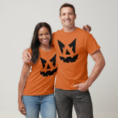Scenary Pumpkin Face T-shirt (Unisex)