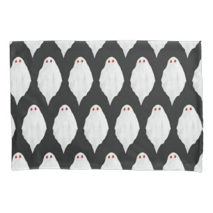 Scenary White Halloween Waterverf Pattern Kussensloop