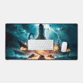Scène apocalyptique Guerre contre une créature dém (Clavier et souris)