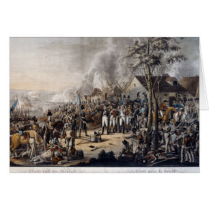 Scène après la bataille de waterloo
