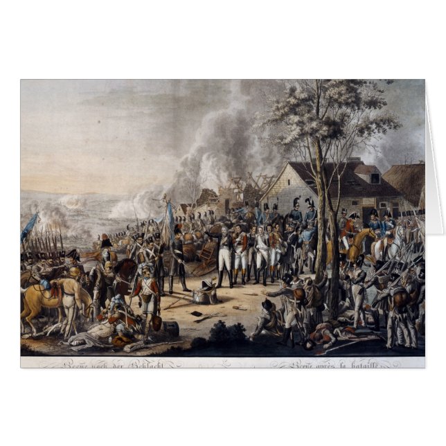 Scène après la bataille de waterloo (Devant horizontal)