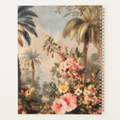 Scène botanique vintage avec palmiers (Dos)