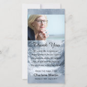 Scène commémorative d'hiver de photo de Merci de (Devant)