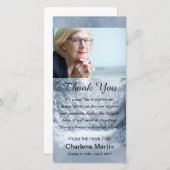 Scène commémorative d'hiver de photo de Merci de (Devant / Derrière)