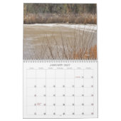 Scène dans la nature saisons dans le calendrier ph (Jan 2027)