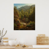 Scène dans les CatSkills, Paul Weber Poster des Be (Cuisine)