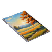 Scène d'automne Carnet spirale (Côté Droit)