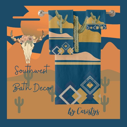Scène de Cactus du désert et ajustement géométriqu
