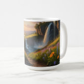Scène de cascade de Mug (Devant droit)