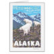 Scène de chèvres de montagne - Petersburg, Alaska (Devant)