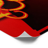 Scène De Dacne Avec Dancers De Fête Poster (Coin)