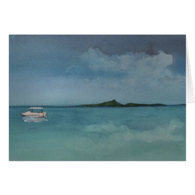 Scène de détente de bateau (Devant horizontal)