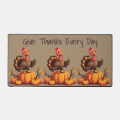 Scène de dinde de Thanksgiving mignonne avec citro (Recto)