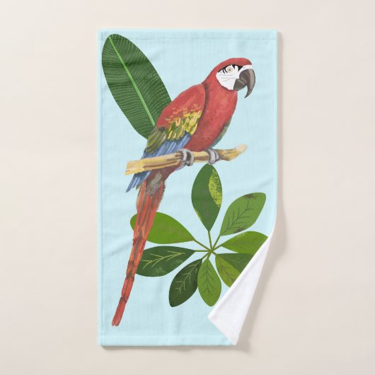 Scène de forêt tropicale (Serviette à main)