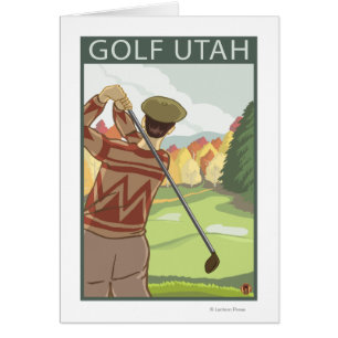 Scène de golf Utah