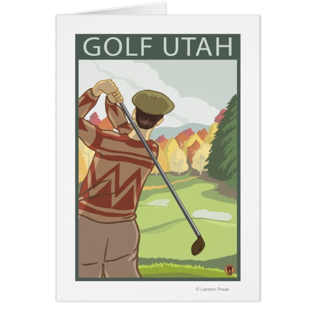 Scène de golf Utah (Devant)