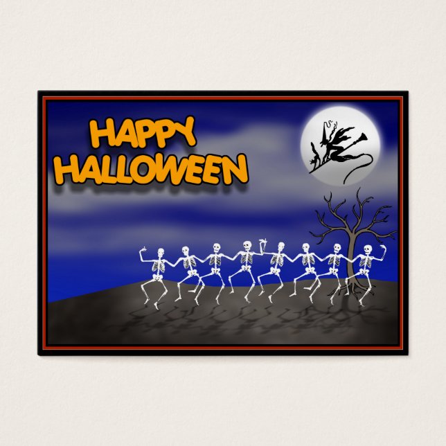 Scène de la fête d'Halloween (Devant)