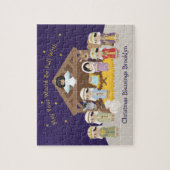 Scène de la Nativité asiatique Puzzle (Vertical)