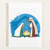 Scène de la Nativité avec Marie Joseph et Bébé Jés (Devant)