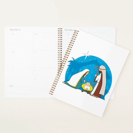 Scène de la Nativité avec Marie Joseph et Bébé Jés