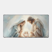 Scène de la Nativité de la Sainte Famille radieuse (Recto)