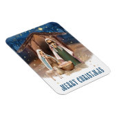 Scène de la Nativité Noël Cadeau Magnets (Côté Droit)