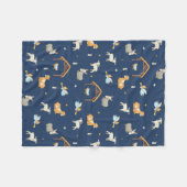 Scène de la Nativité Soft Fleece Couverture de Noë (Devant (Horizontal))