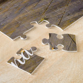 Scène De La Rue De Barcelone. Jigsaw Puzzle (Côté)