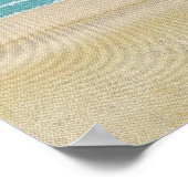 Scène de l'océan de sable sur les affiches (Coin)