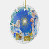 Scène de Nativité Ornement de Noël (Droite)