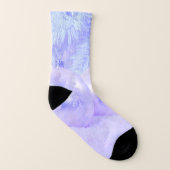 Scène de neige avec ornements et teinte bleue Neig (Gauche intérieur)