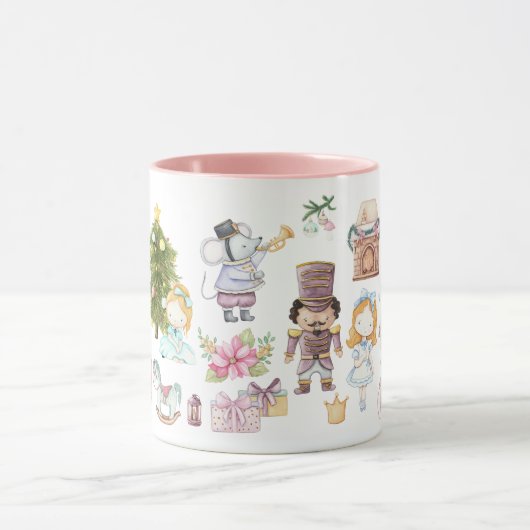 Scène de Noisette Mug de Noël (Centre)