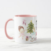 Scène de Noisette Mug de Noël (Gauche)