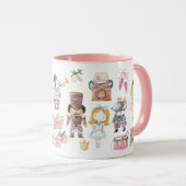 Scène de Noisette Mug de Noël (Devant droit)