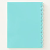 Scène de pique-nique girly illustrée - Cahier spir (Dos)