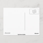 Scène de restaurant, lecture, Carte postale (Dos)