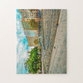Scène de rue à Barcelone. Puzzle (Vertical)