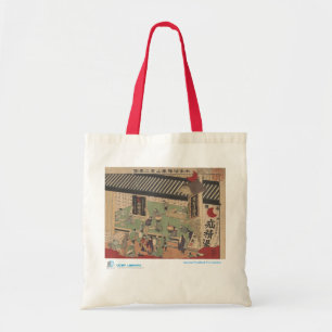 Scène de sac fourre-tout japonais à pharmacie