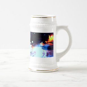 •·♥Scène de tasse romantique sous la neige♥·•
