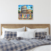 Scène de toile de luxe du Colosseum romain (Insitu(Chambre))