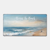 Scène de vacances Ocean Beach personnalisée (Recto)