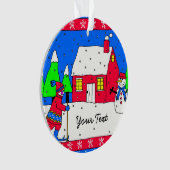 Scène de Wonderland en hiver (devant)