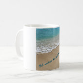 Scène des amoureux de plage de Key West mug (Devant gauche)