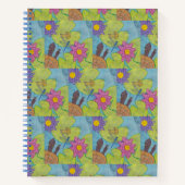 Scène d'étang (motif) - Cahier (Devant)