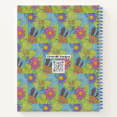 Scène d'étang (motif) - Cahier (Dos)