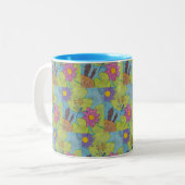 Scène d'étang - Mug deux tons (Devant gauche)