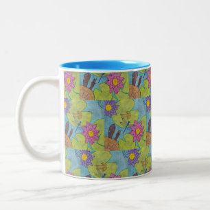 Scène d'étang - Mug deux tons